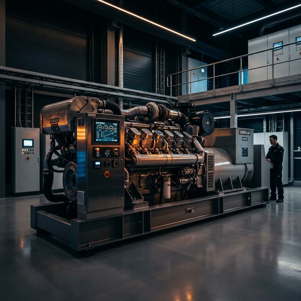 Industrial Power Solutions Generator Station